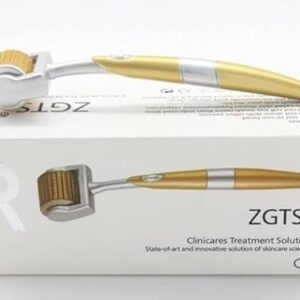 zgts derma roller micro needling kit for face beard and hair growth safe and effective 0.5 mm 117.6